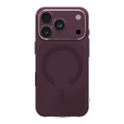 Uniq для iPhone 18 Pro/17 Pro чехол AirSuit Glossy Burgundy (MagSafe)