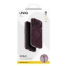 Uniq для iPhone 18 Pro/17 Pro чехол AirSuit Glossy Burgundy (MagSafe)