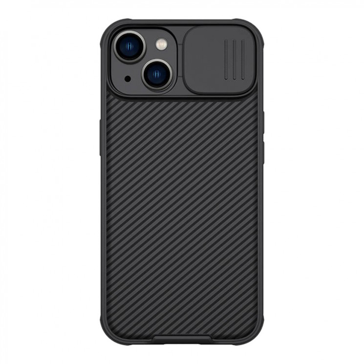 Чехол Nillkin CamShield Pro Magnetic для iPhone 14 Plus, черный (magsafe)
