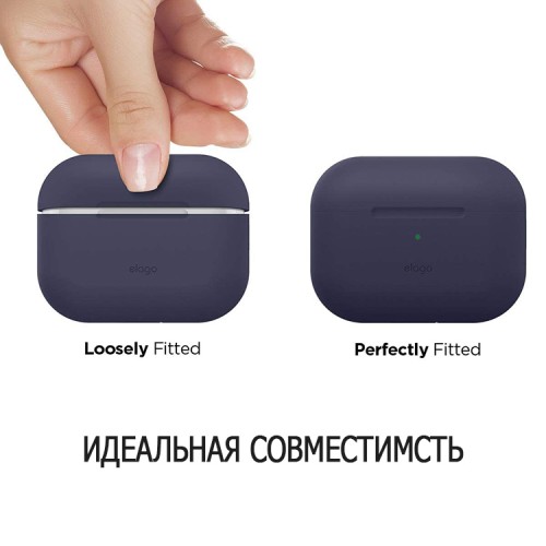Чехол Elago Silicone case для AirPods Pro 2, синий
