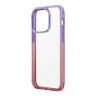 Чехол Uniq Combat Duo для iPhone 14 Pro Max, фиолетовый/розовый