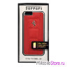 Кожаный чехол Ferrari 458 Hard для iPhone 6/6s, красный