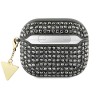 Чехол Guess Diamond Rhinestone with Triangle charm для Airpods 3 (2021), зеленый