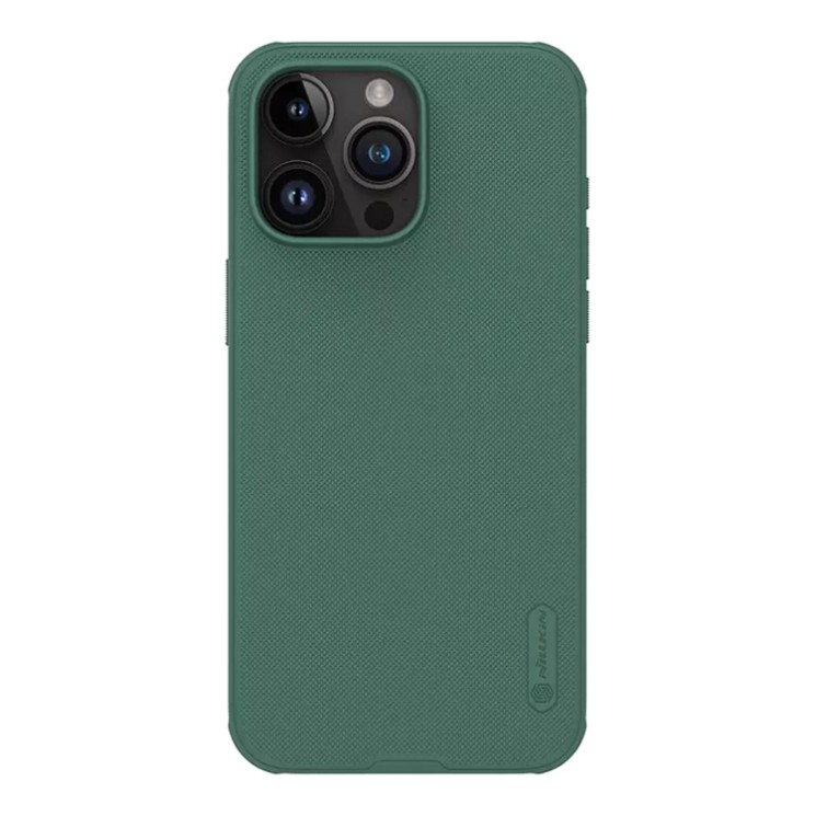 Nillkin для iPhone 15 Pro чехол Frosted Shield Pro Deep green