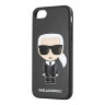 Чехол Karl Lagerfeld Iconic Karl Hard для iPhone 7/8/SE 2020, черный
