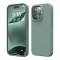 Elago для iPhone 15 Pro чехол Soft silicone (Liquid) Midnight Green