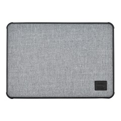 Чехол Uniq DFender Sleeve Kanvas для MacBook Pro/Air 13 (2016-2020), серый