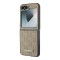 Karl Lagerfeld для Galaxy Z Flip 6 чехол PU-кожа Monogram Beige