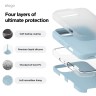 Elago для iPhone 16 Pro чехол Soft silicone (Liquid) Sky Blue