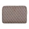 Guess для ноутбуков 13"/14" чехол Sleeve 4G with Zipper pocket Triangle metal logo Brown