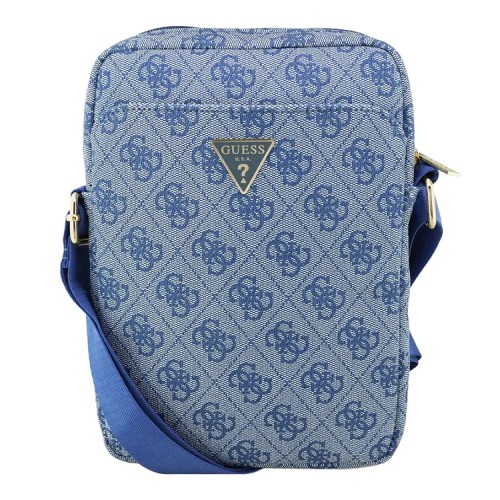 Guess для планшетов 10" сумка 4G Bag with Triangle metal logo Blue