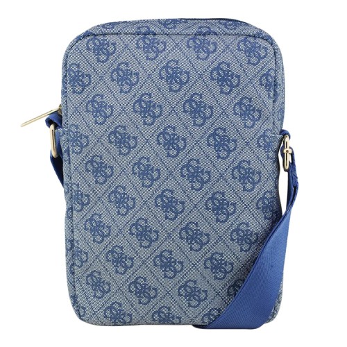 Guess для планшетов 10" сумка 4G Bag with Triangle metal logo Blue