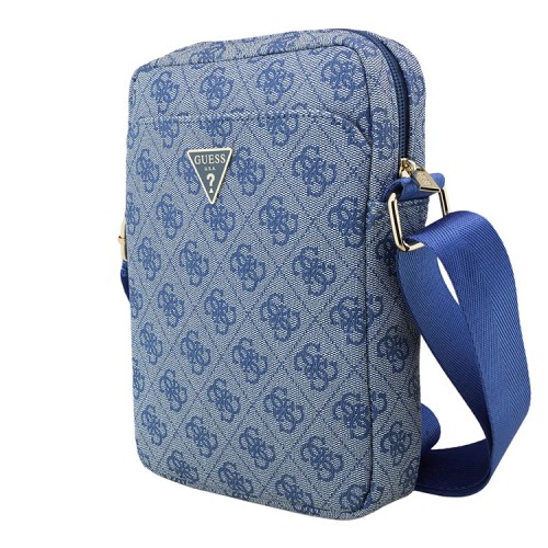 Guess для планшетов 10" сумка 4G Bag with Triangle metal logo Blue