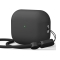 Elago для AirPods Pro 3 чехол Liquid Hybrid Strap case Black