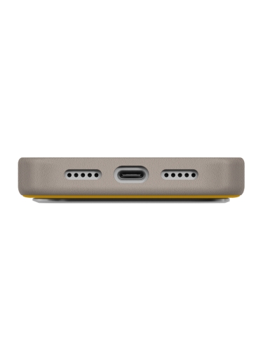 Uniq для iPhone 17 Pro чехол Lyden DS Canary Yellow/Flint Grey (Magsafe)