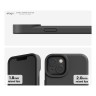 Чехол Elago GLIDE для iPhone 13, серый/черный