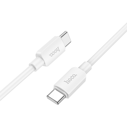 HOCO кабель X96 Hyper PD60W charging data cable Type-C to Type-C (1 метр) White
