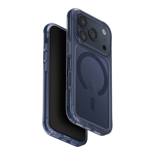 Uniq для iPhone 17 Pro чехол Combat Navy Blue (MagSafe)