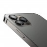 Защитное стекло BLUEO Camera Armor Lens для камеры iPhone 12 Pro Max, Black (3 шт)