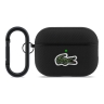 Lacoste для AirPods Pro 3 чехол PVC Iconic Woven logo Black