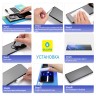 BLUEO стекло 3D Curved Full cover UV для Galaxy S22 | S23