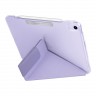 Чехол Uniq Camden Anti-microbial для iPad Air 10.9 (2022/20) с отсеком для стилуса, фиолетовый