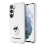 Чехол Lagerfeld NFT Choupette Hard для Galaxy S23 Plus, прозрачный