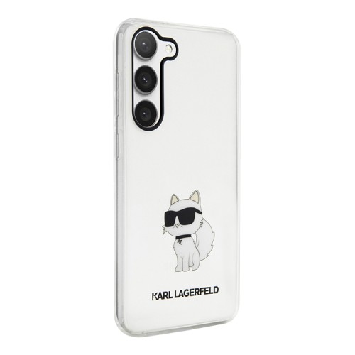 Чехол Lagerfeld NFT Choupette Hard для Galaxy S23 Plus, прозрачный