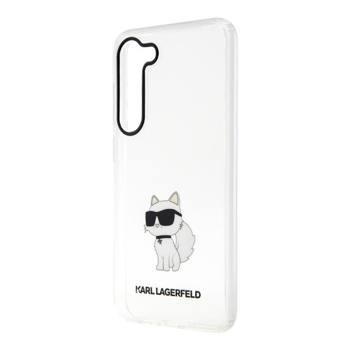 Чехол Lagerfeld NFT Choupette Hard для Galaxy S23 Plus, прозрачный