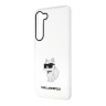 Чехол Lagerfeld NFT Choupette Hard для Galaxy S23 Plus, прозрачный