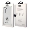 Чехол Lagerfeld NFT Choupette Hard для Galaxy S23 Plus, прозрачный