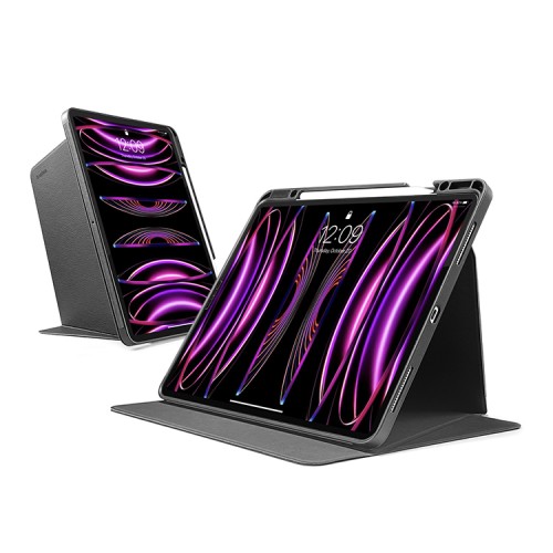 Tomtoc Tablet чехол Inspire-B50 Tri-Mode case для iPad Pro 12.9 (2021/22) Black