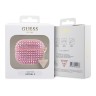 Чехол Guess Diamond Rhinestone with Triangle charm для Airpods 3 (2021), розовый