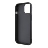 Karl Lagerfeld для iPhone 15 чехол 3D Rubber Multi Logo Hard Black