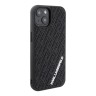 Lagerfeld для iPhone 15 чехол 3D Rubber Multi Logo Hard Black