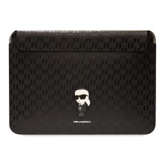 Karl Lagerfeld для ноутбуков 13&quot;/14&quot; чехол Saffiano Sleeve Monogram NFT Karl Ikonik Black