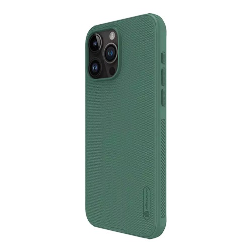 Nillkin для iPhone 15 Pro чехол Frosted Shield Pro Magnetic Deep Green