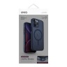 Uniq для iPhone 15 Pro Max чехол Lifepro Xtreme Tinsel Blue (MagSafe)