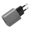 EnergEA СЗУ Ampcharge GaN35, USB-C PD35 + USB-A QC30 total 35W Gunmetal