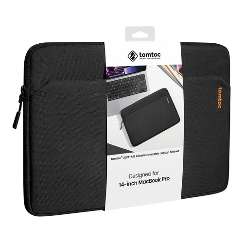 Tomtoc Laptop чехол Light-A18 Laptop Sleeve 14" Black