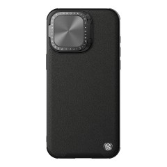 Nillkin для iPhone 15 Pro Max чехол CamShield ProP PU Leather Magnetic Black (magsafe)