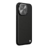 Nillkin для iPhone 15 Pro Max чехол CamShield ProP PU Leather Magnetic Black (magsafe)