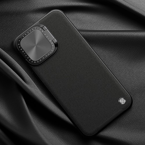 Nillkin для iPhone 15 Pro Max чехол CamShield ProP PU Leather Magnetic Black (magsafe)