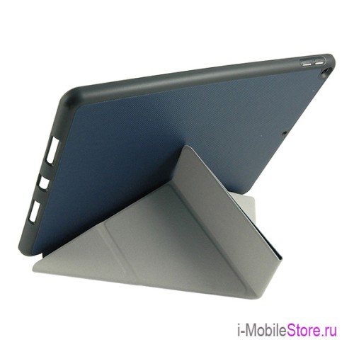 Чехол Uniq Transforma Rigor для iPad 10.2 (2019/20) с отсеком для стилуса, синий