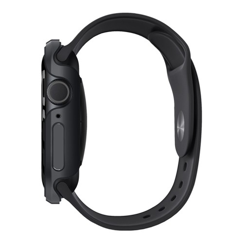 Uniq для Apple Watch 46 mm чехол Valencia aluminium Black