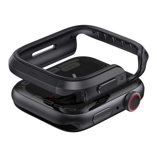 Uniq для Apple Watch 46 mm чехол Valencia aluminium Black