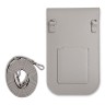Guess для смартфонов сумка Wallet Bag Grained PU leather Triangle metal logo Beige