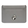Karl Lagerfeld для ноутбуков 16" чехол Saffiano Sleeve NFT Karl & Choupette Silver