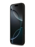 Karl Lagerfeld для iPhone 17 Pro чехол Liquid Silicone Sketch Karl & Choupette Hard Black (MagSafe)