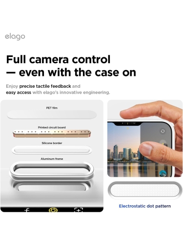 Elago для iPhone 17 Pro Max чехол Magnetic Silicone White (MagSafe)